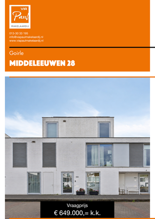 Brochure preview - brochure Middeleeuwen 28 Goirle