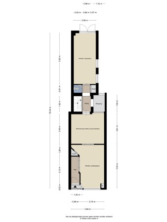 Floorplan - Korvelseweg 34, 5025 JH Tilburg