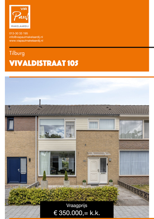 Brochure preview - brochure Vivaldistraat 105 Tilburg