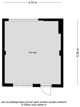 Floorplan - Hart van Brabantlaan 121, 5038 LB Tilburg