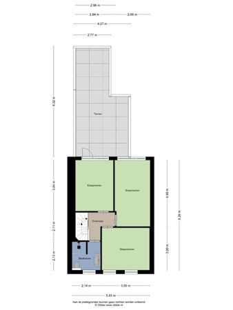 Floorplan - Broekhovenseweg 141, 5021 LD Tilburg
