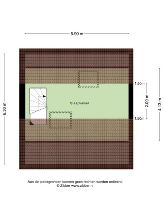 Floorplan - Broekhovenseweg 141, 5021 LD Tilburg