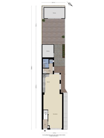 Floorplan - Broekhovenseweg 141, 5021 LD Tilburg