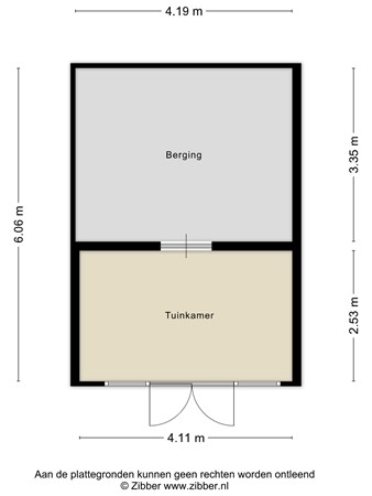 Floorplan - Bloemfonteinstraat 14, 5025 HJ Tilburg