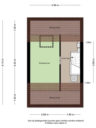 Floorplan - Dudokhof 50, 5041 EX Tilburg