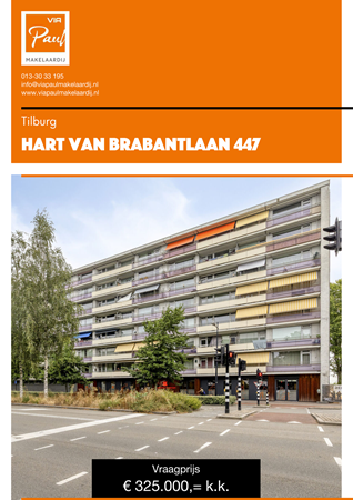Brochure preview - brochure Hart van Brabantlaan 447 Tilburg