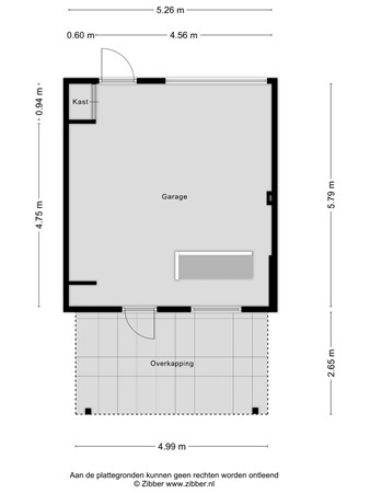 Floorplan - Telstarlaan 78, 5061 SR Oisterwijk