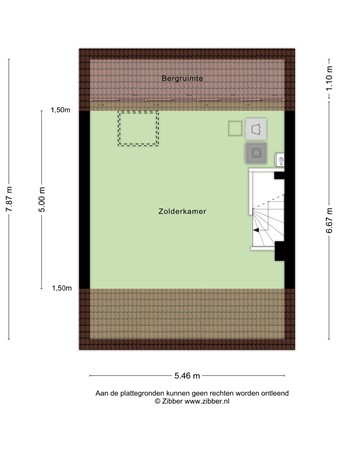 Floorplan - Koggeplein 6, 5017 LA Tilburg