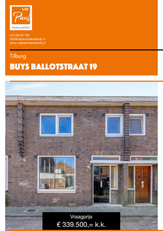 Brochure preview - brochure Buys Ballotstraat 19 Tilburg