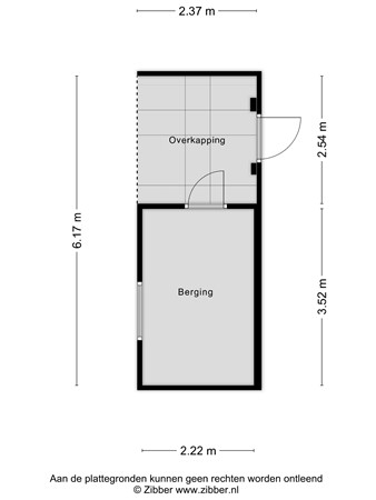 Floorplan - Brahmsstraat 109, 5011 DA Tilburg