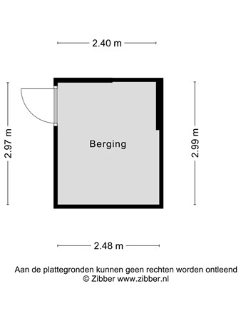 Floorplan - Mr. J.H. de Pontplein 66, 5041 GC Tilburg