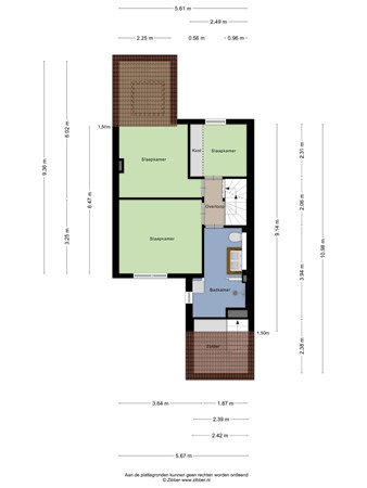 Floorplan - Mark 10, 5032 BJ Tilburg