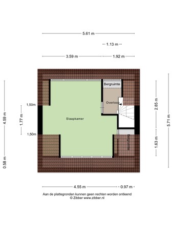 Floorplan - Mark 10, 5032 BJ Tilburg