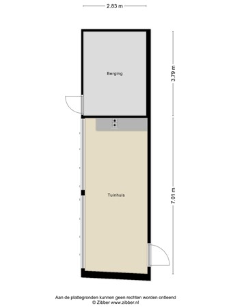 Floorplan - Mark 10, 5032 BJ Tilburg