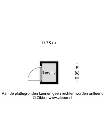 Floorplan - Mark 10, 5032 BJ Tilburg