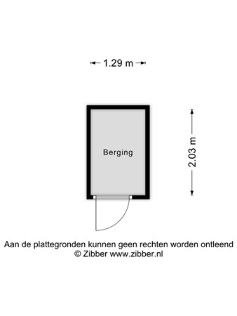 Floorplan - Galjoenstraat 28-09, 5017 CN Tilburg