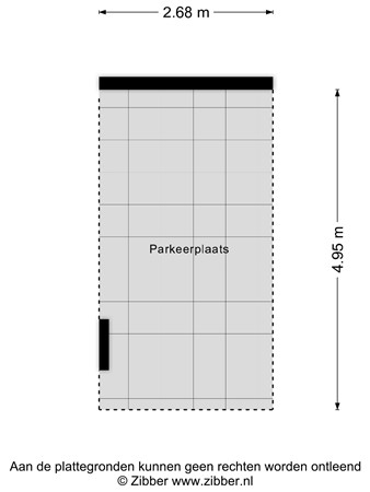 Floorplan - Galjoenstraat 28-09, 5017 CN Tilburg