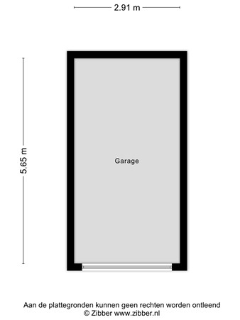 Floorplan - Vendeliersstraat 19, 5021 HP Tilburg