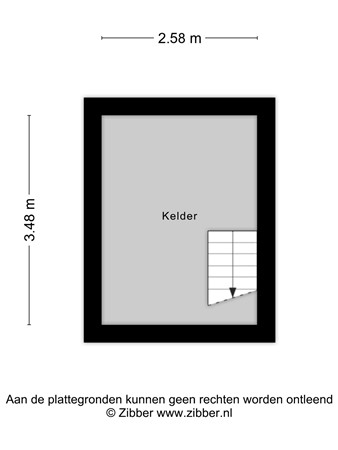 Floorplan - Abel Tasmanstraat 29, 5021 SN Tilburg