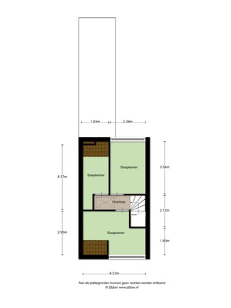 Floorplan - Roggestraat 27, 5025 MA Tilburg