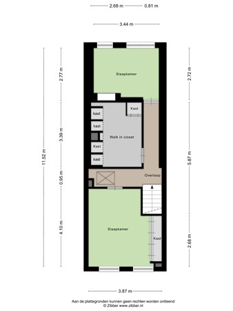 Floorplan - Lieven de Keijstraat 32, 5041 GV Tilburg