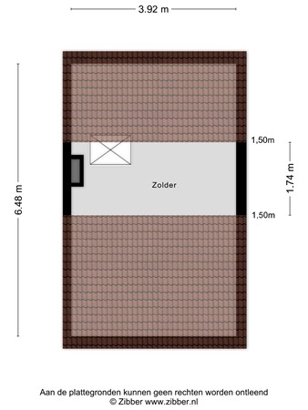 Floorplan - Lieven de Keijstraat 32, 5041 GV Tilburg