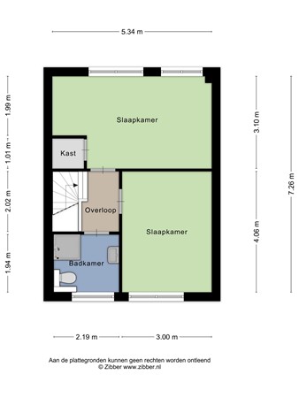 Floorplan - Ollandse Loop 24, 5032 WJ Tilburg