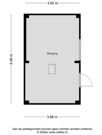Floorplan - Weefmeesterstraat 9, 5046 TD Tilburg