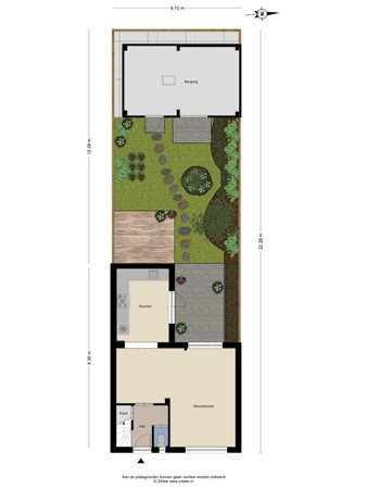 Floorplan - Weefmeesterstraat 9, 5046 TD Tilburg