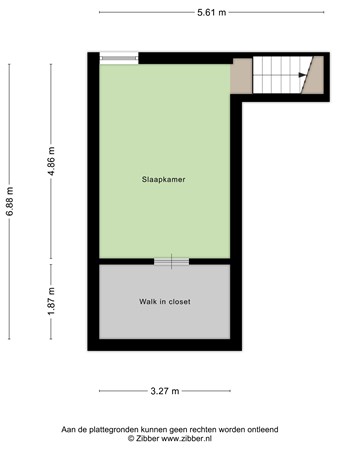 Floorplan - Hoefstraat 201-01, 5014 NL Tilburg