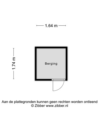 Floorplan - Hoefstraat 201-04, 5014 NL Tilburg