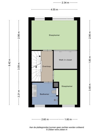 Floorplan - Afrikaanderstraat 30, 5025 HR Tilburg