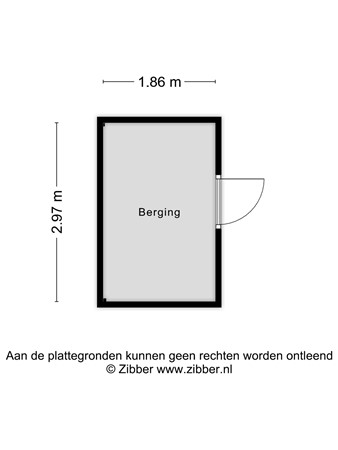 Floorplan - Afrikaanderstraat 30, 5025 HR Tilburg