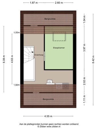 Floorplan - Afrikaanderstraat 30, 5025 HR Tilburg
