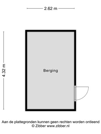 Floorplan - Cypresstraat 45, 5038 KS Tilburg