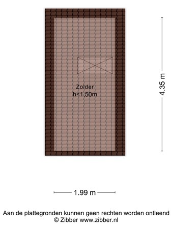 Floorplan - Langenboomstraat 5, 5051 BG Goirle