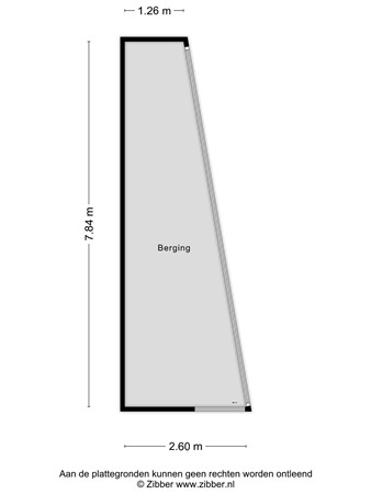 Floorplan - De Schans 75, 5011 EN Tilburg