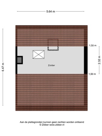 Floorplan - Lange Nieuwstraat 150, 5041 DJ Tilburg