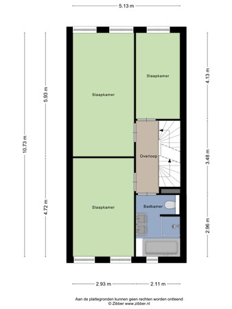 Floorplan - Galjoenstraat 12, 5017 CN Tilburg