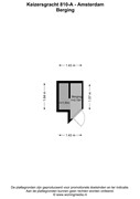 Keizersgracht 810-A - Amsterdam - Berging - 2D.jpg