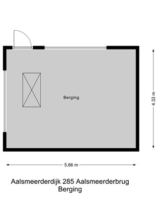 Aalsmeerderdijk 285, 1436 BD Aalsmeerderbrug - Berging - 2D.jpg