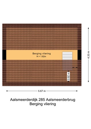 Aalsmeerderdijk 285, 1436 BD Aalsmeerderbrug - Berging vliering - 2D.jpg