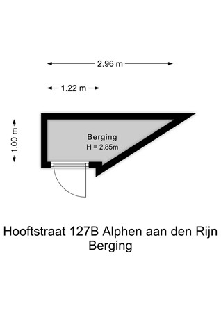 Hooftstraat 127B, 2406 GG Alphen aan den Rijn - Berging - 2D.jpg