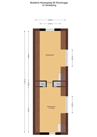 Boddens Hosangweg 90, 2481 LA Woubrugge - 1e Verdieping - 2D.jpg