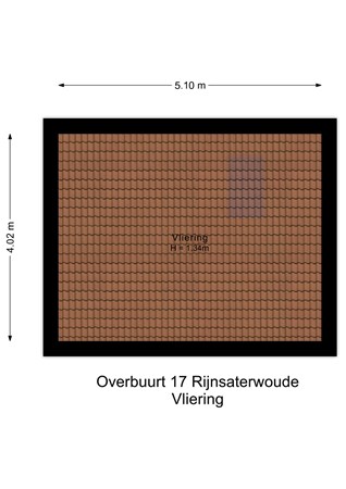 Overbuurt 17, 2465 AW Rijnsaterwoude - Vliering - 2D.jpg