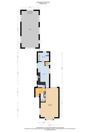 Noordeinde 28, 2451 AG Leimuiden - Begane grond - 2D.jpg