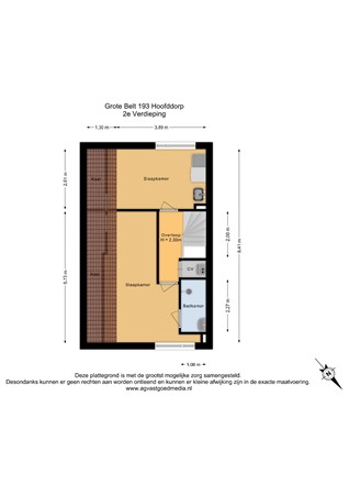 Grote Belt 193, 2133 GW Hoofddorp - 2e Verdieping - 2D.jpg