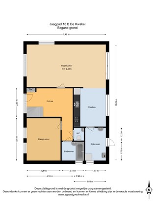 Jaagpad 18B, 1424 PT De Kwakel - Begane grond - 2D.jpg