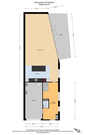 Schoorsteen 22, 1431 LV Aalsmeer - Begane grond - 2D.jpg
