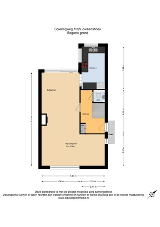 Spieringweg 1029, 2136 LM Zwaanshoek - Begane grond - 2D.jpg